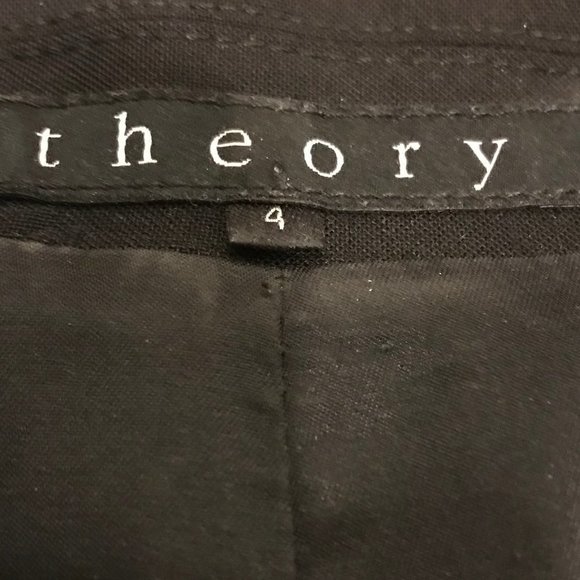 Theory Wool Blend Button Up Blazer Jacket - Picture 2 of 6
